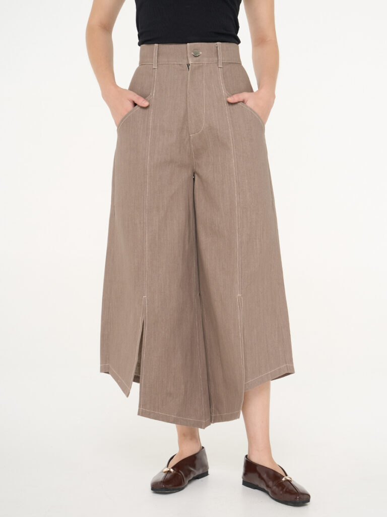 Slitted Culotte Jeans Slitted Culotte Jeans