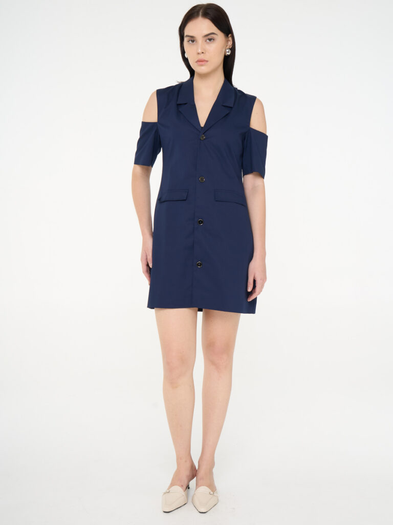 Cold Shoulder Blazer Dress Cold Shoulder Blazer Dress