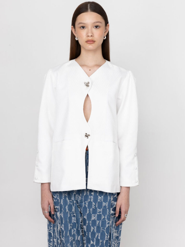 Wavy Front Textured Outer Wavy Front Textured Outer