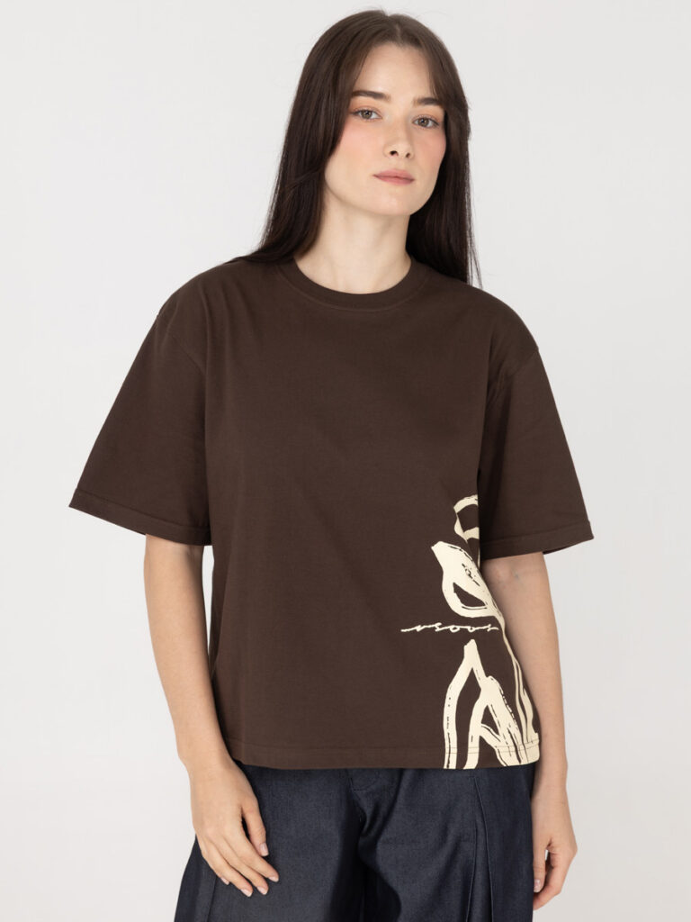 Amary T-Shirt Dark Brown