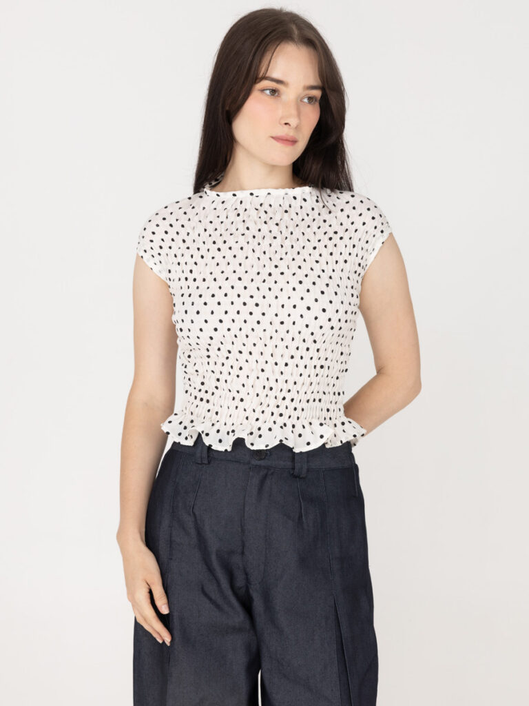 Rugby Sleeveless Polkadot Rugby Sleeveless Polkadot