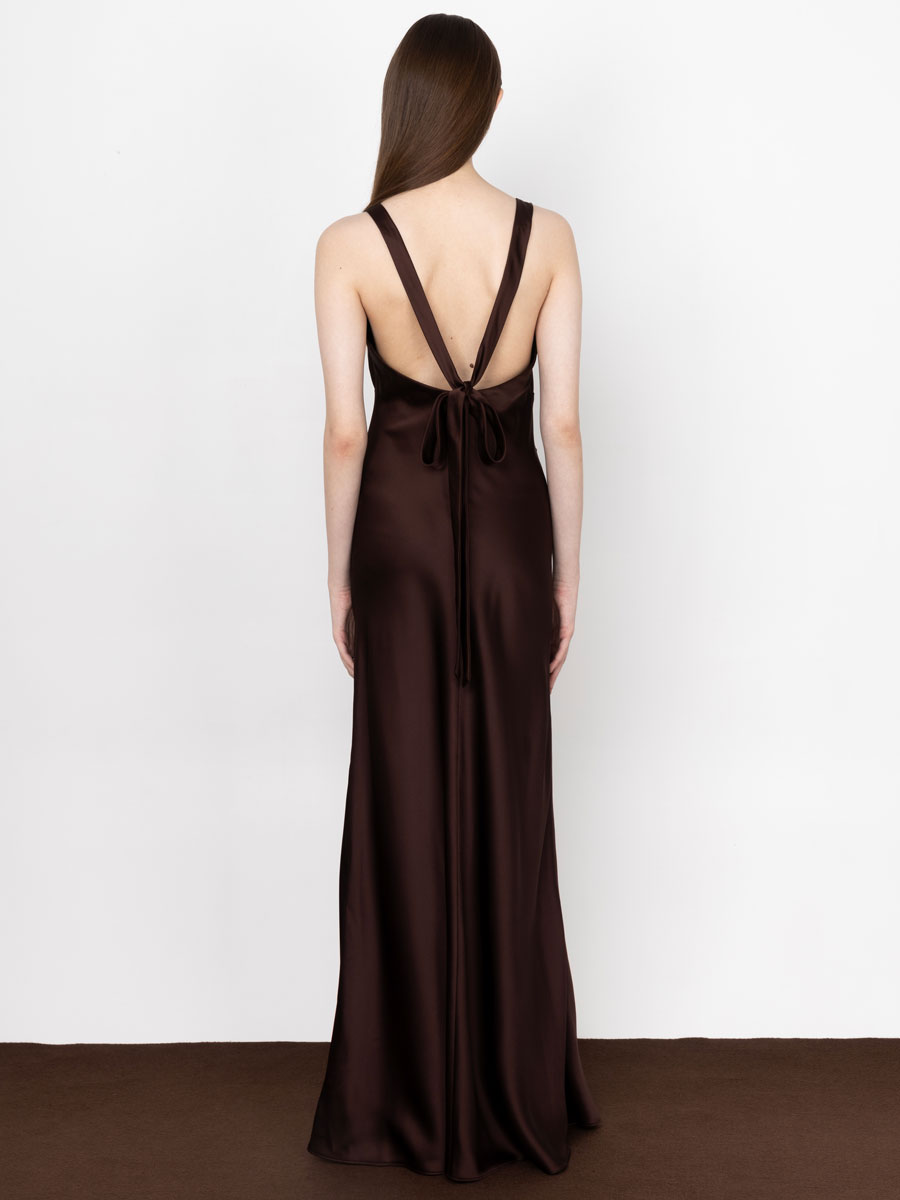 Solene Dress Espresso - Image 2