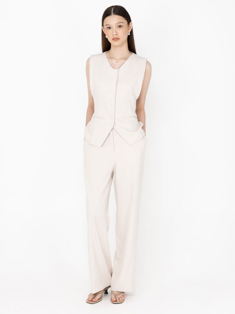 Tempo Trousers Cream Tempo Trousers Cream