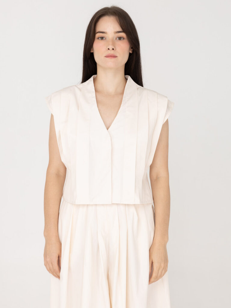 Klea Top Porcelaine