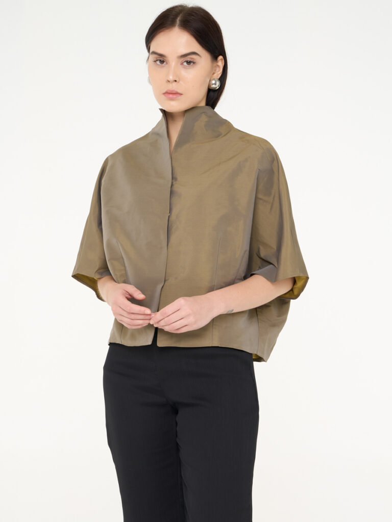 Trapeze Blouse Taupe