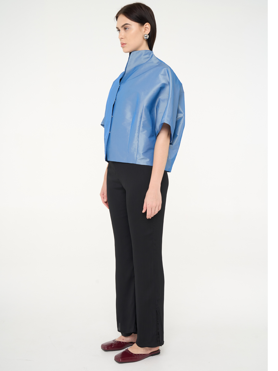 Trapeze Blouse Sky - Image 3