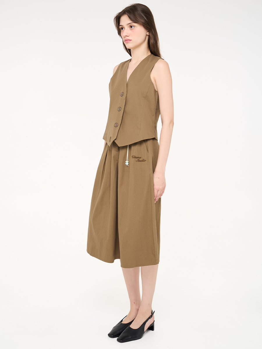 Sand Storm Vest Brown - Image 3