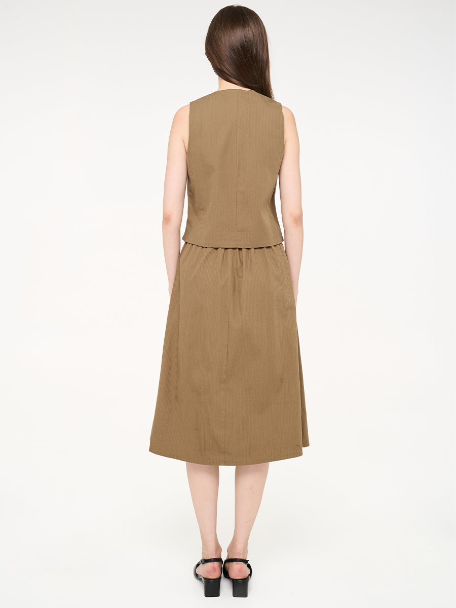 Sand Storm Vest Brown - Image 4