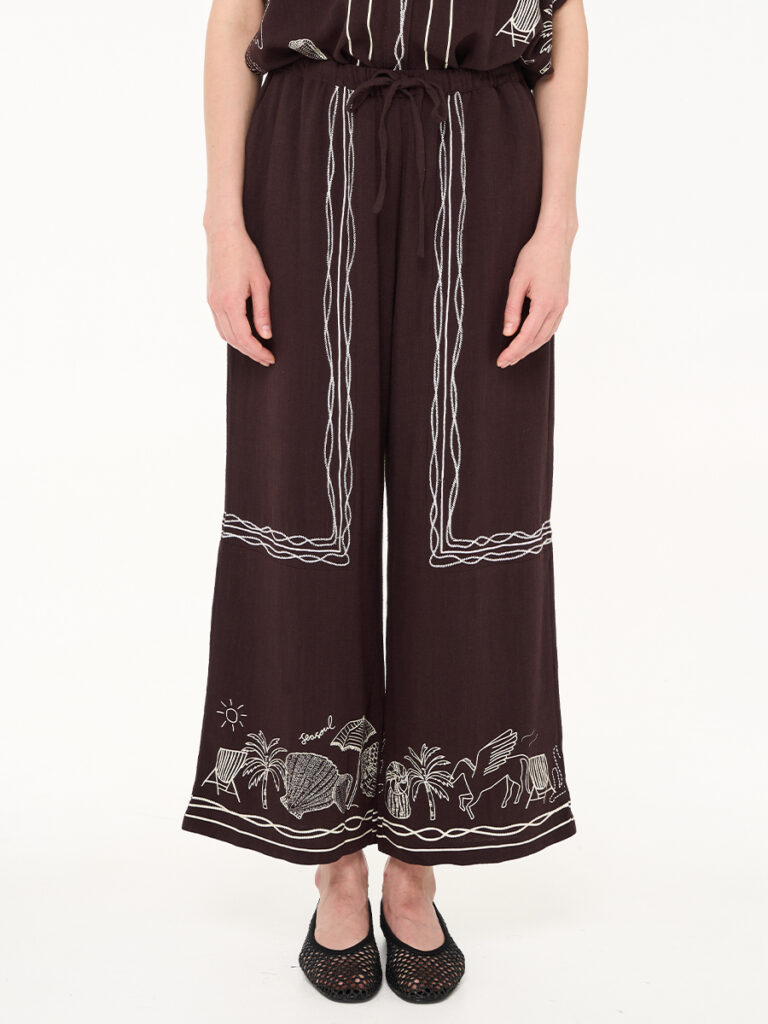 Reese Pants Dark Brown