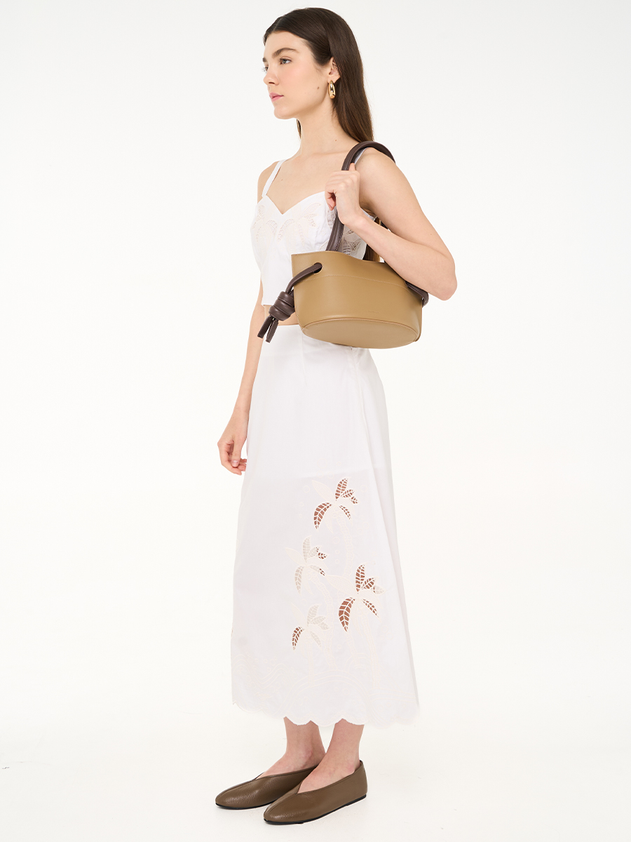 Willow Knot Bag Latte - Image 4