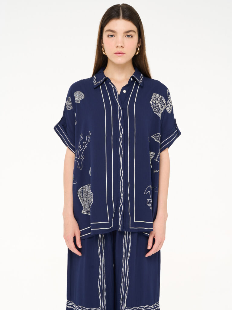 Reese Shirt Navy