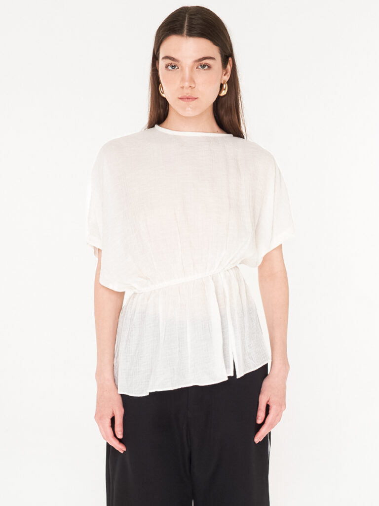 Calma Blouse White Calma Blouse White