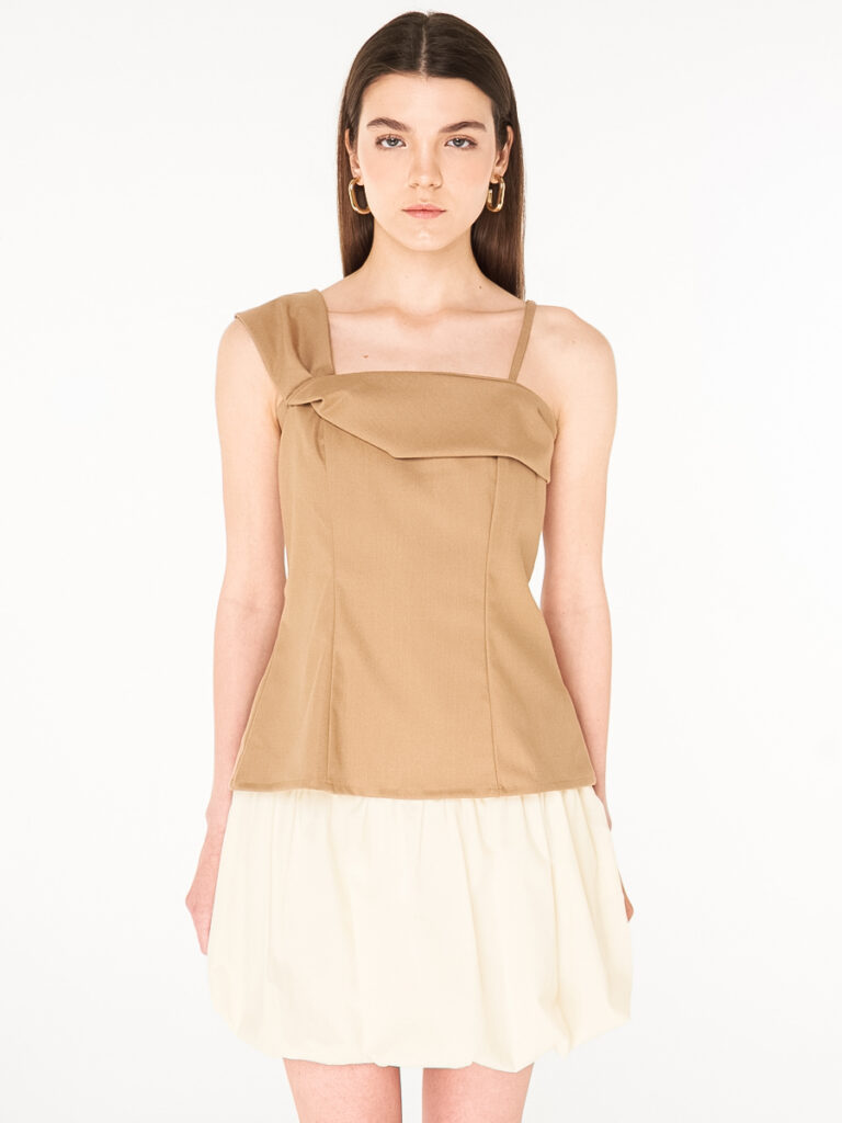 Memora Top Ginger Brown