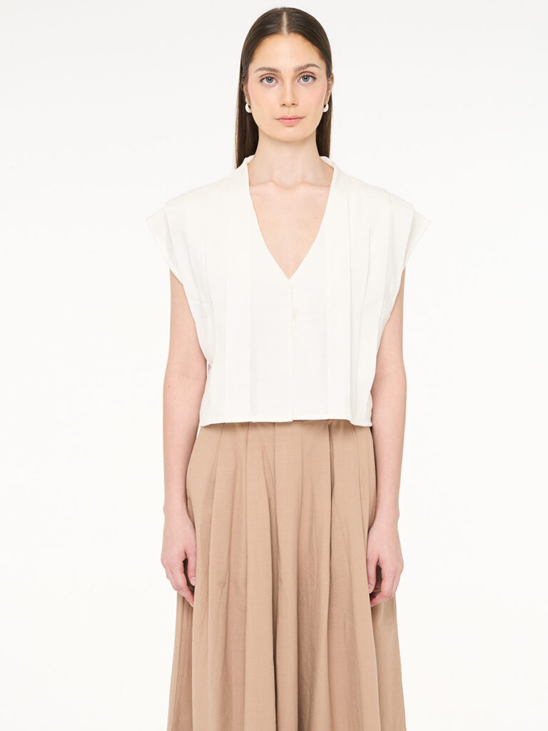 Klea Top Off White – Nadine Series