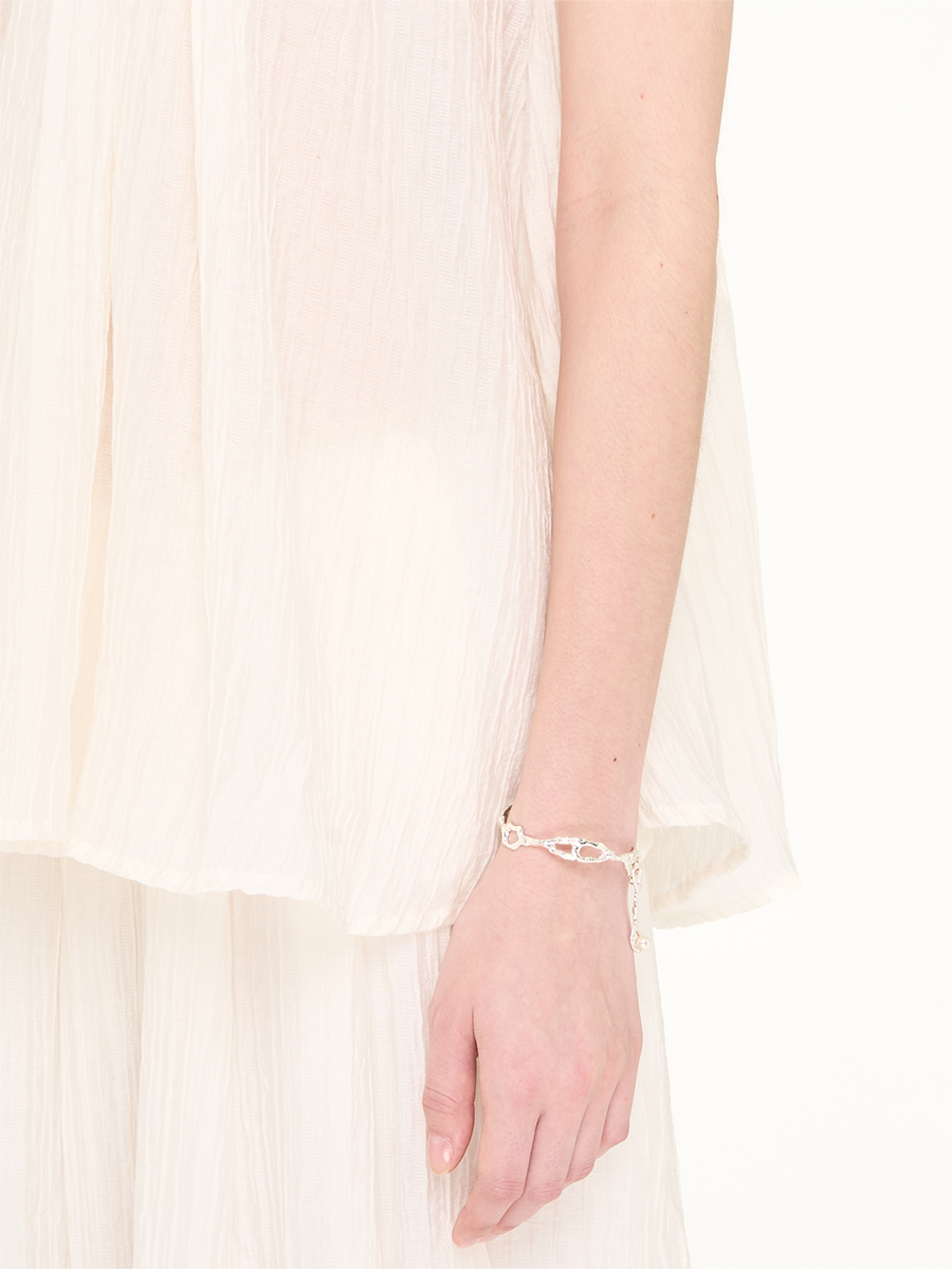 Ripple Bracelet Silver - Image 4