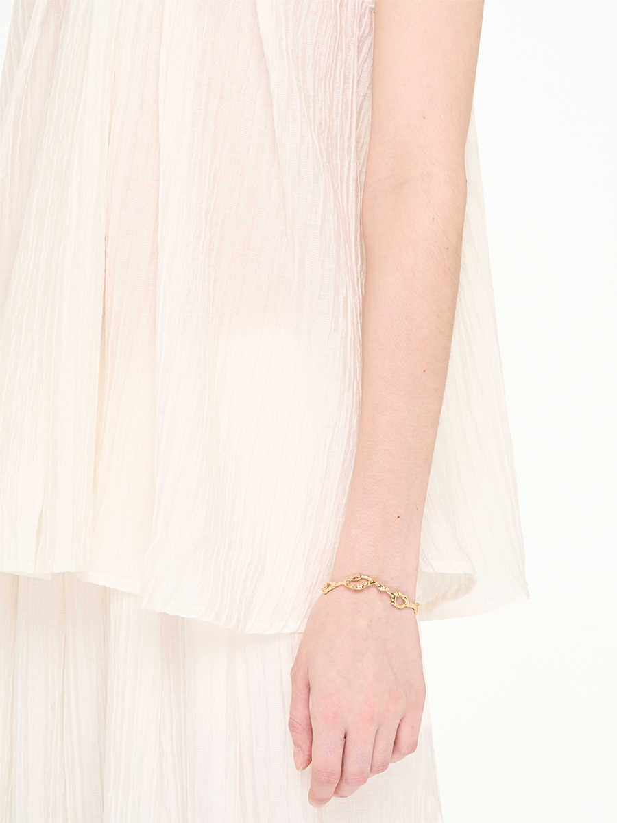 Ripple Bracelet Gold - Image 3