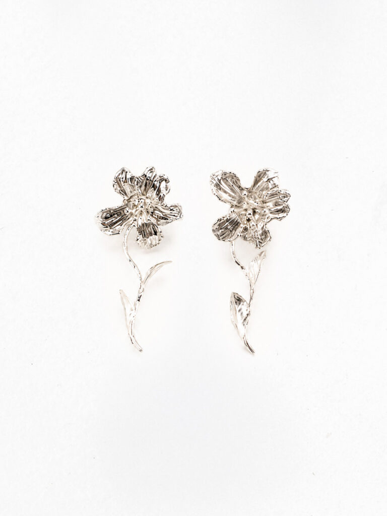Solenne Earrings Silver Solenne Earrings Silver