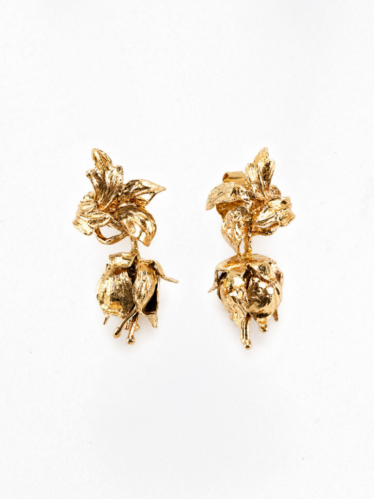 Vallis Earrings Gold Vallis Earrings Gold