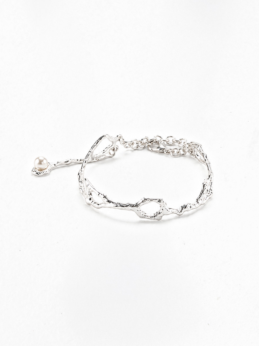 Ripple Bracelet Silver