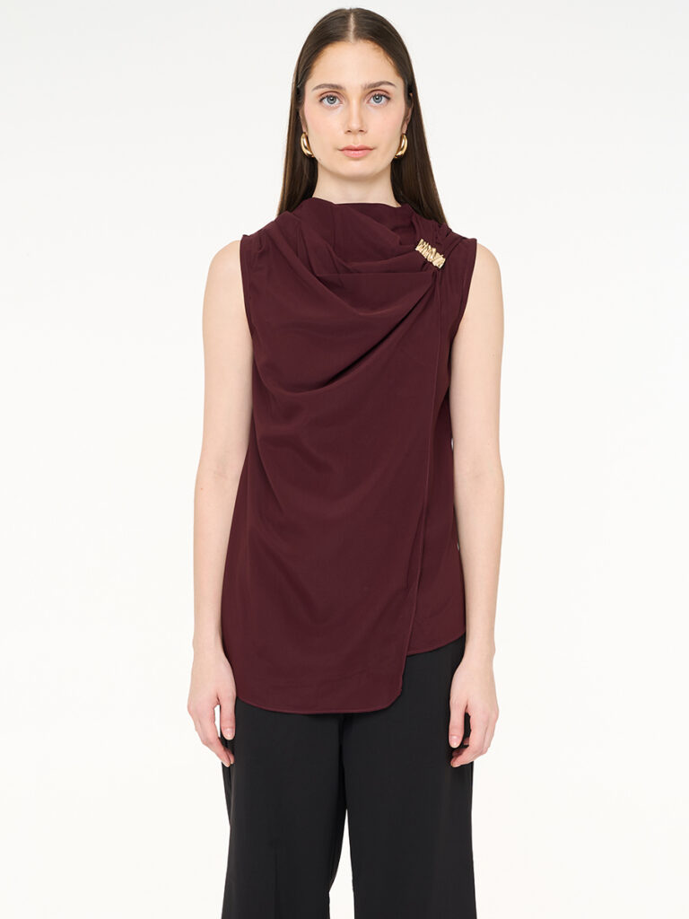 Ouro Blouse Red