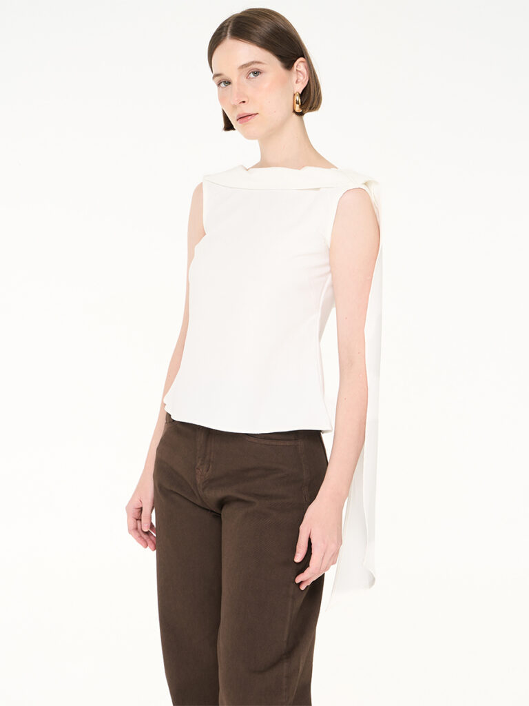 Elise Lace Top Broken White