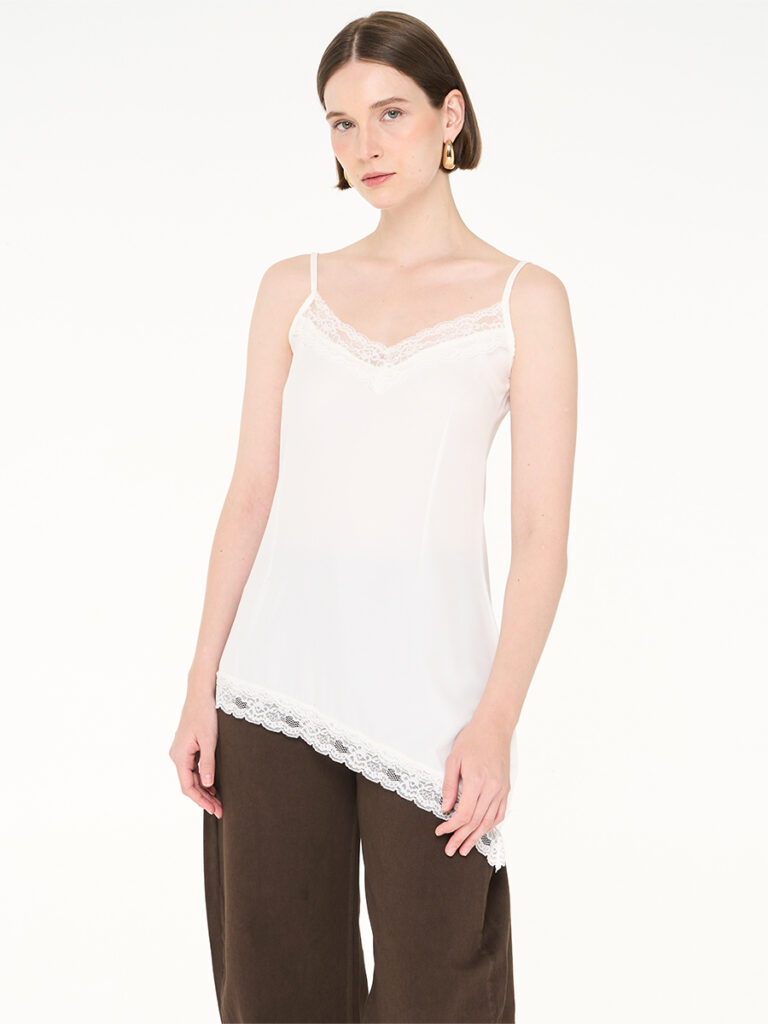 Sofi Lace Camisole White