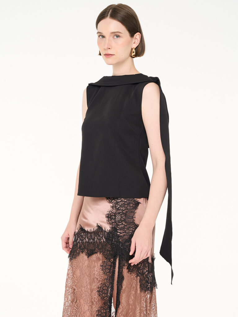 Elise Lace Top Black