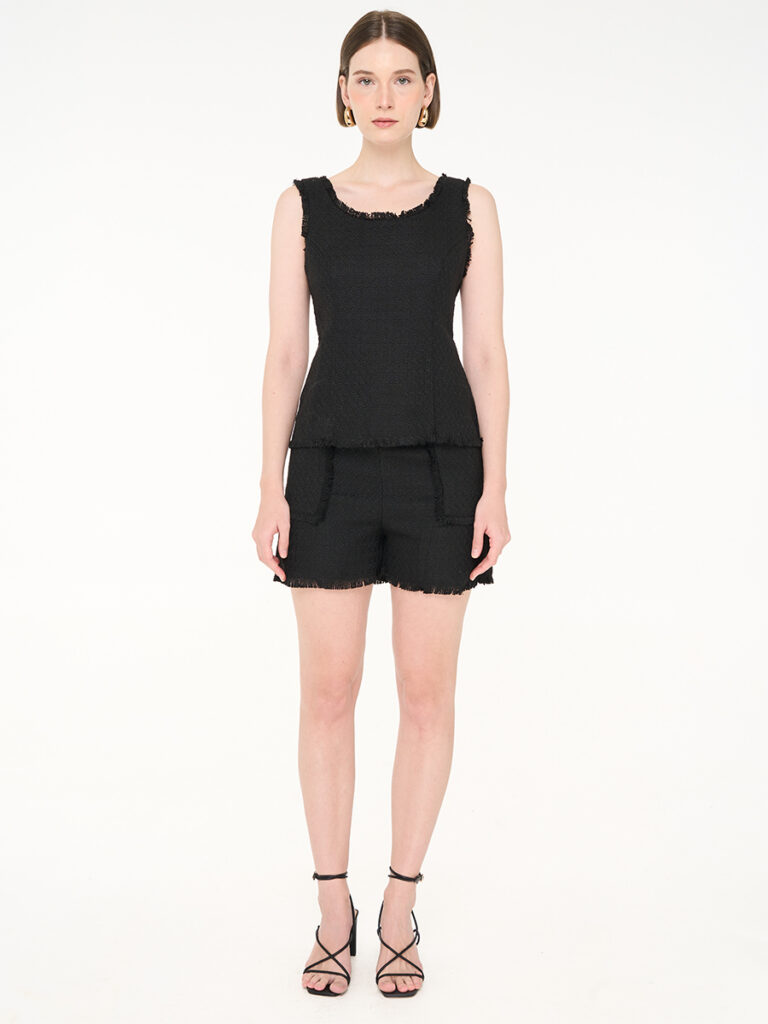 Roué Tweed Set Black